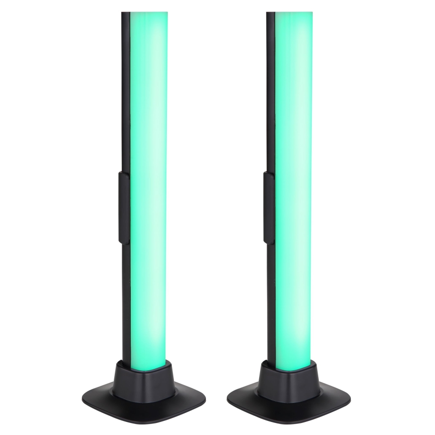 Globo RGB- SADA 2x LED RGB Stmievateľná stolná lampa 2v1 LED/2W/5V USB Wi-Fi Tuya