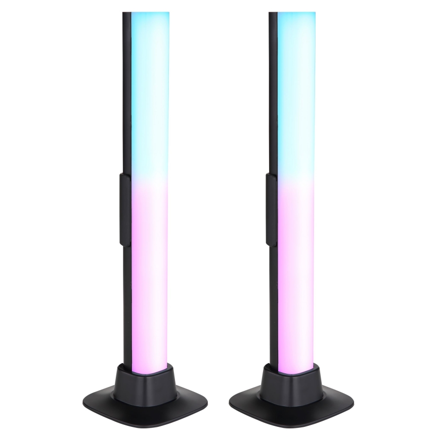 Globo RGB- SADA 2x LED RGB Stmievateľná stolná lampa 2v1 LED/2W/5V USB Wi-Fi Tuya