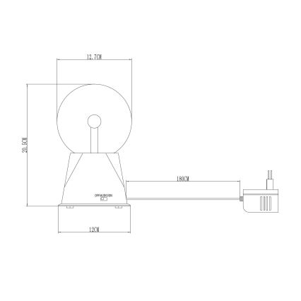 Globo - LED Stolná lampa LED/3,6W/230V