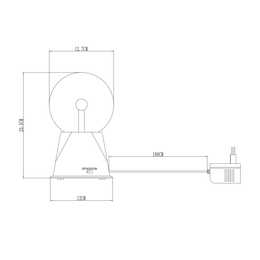 Globo - LED Stolná lampa LED/3,6W/230V