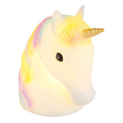 Globo - LED Detská nočná lampička LED/1W/230/4,5V 3xAA jednorožec