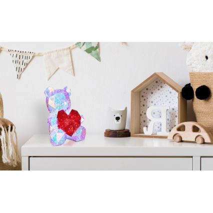 Globo - LED Stolná dekorácia LED/6W/5V USB medveď