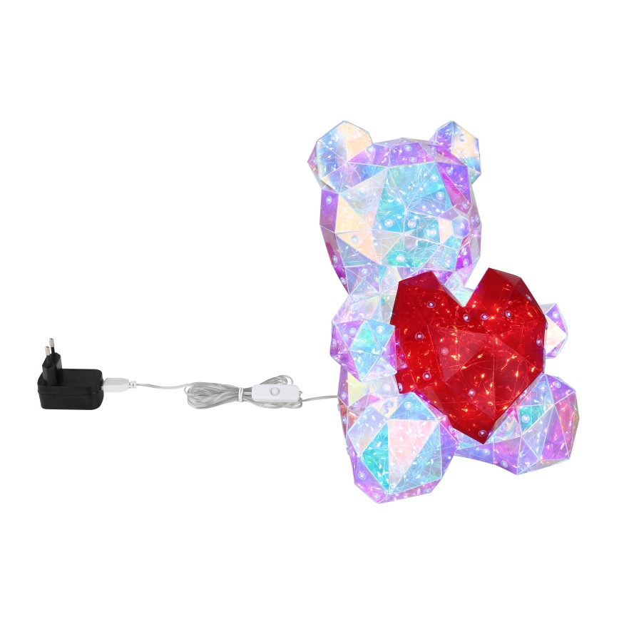 Globo - LED Stolná dekorácia LED/6W/5V USB medveď