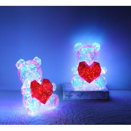 Globo - LED Stolná dekorácia LED/6W/5V USB medveď