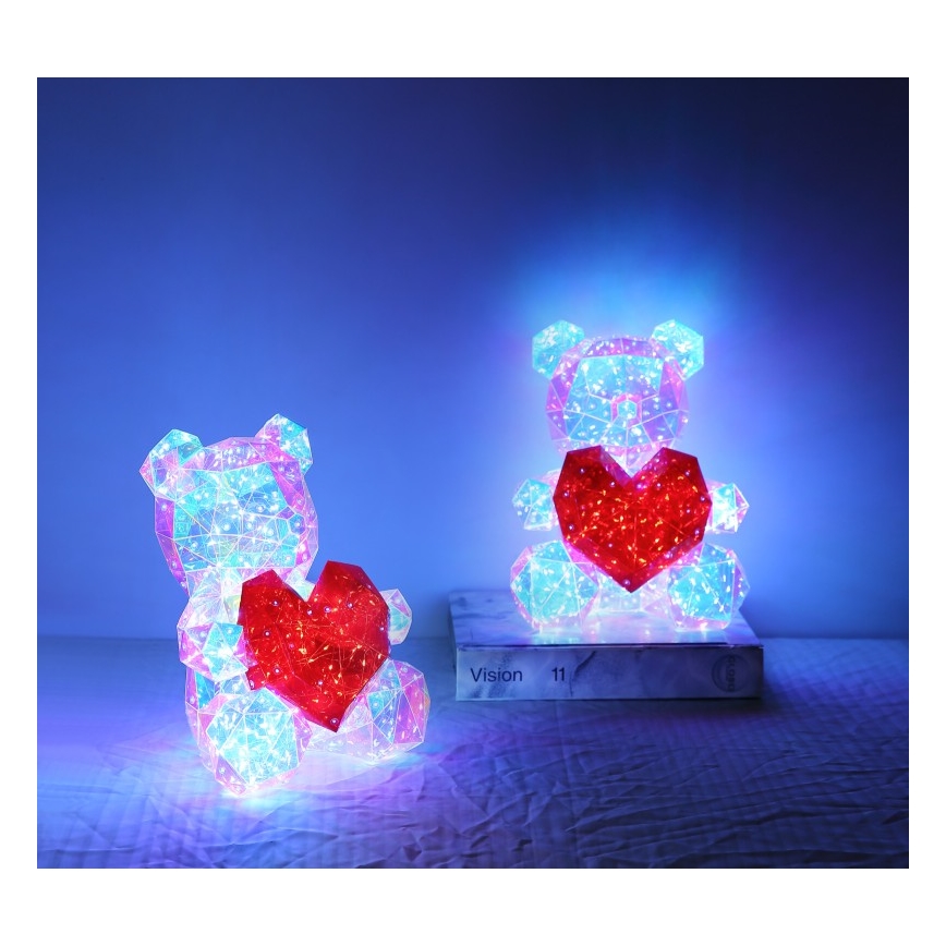 Globo - LED Stolná dekorácia LED/6W/5V USB medveď