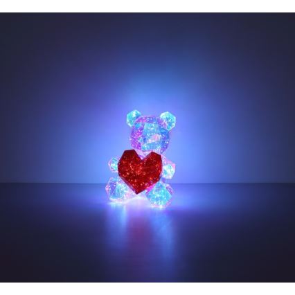 Globo - LED Stolná dekorácia LED/6W/5V USB medveď