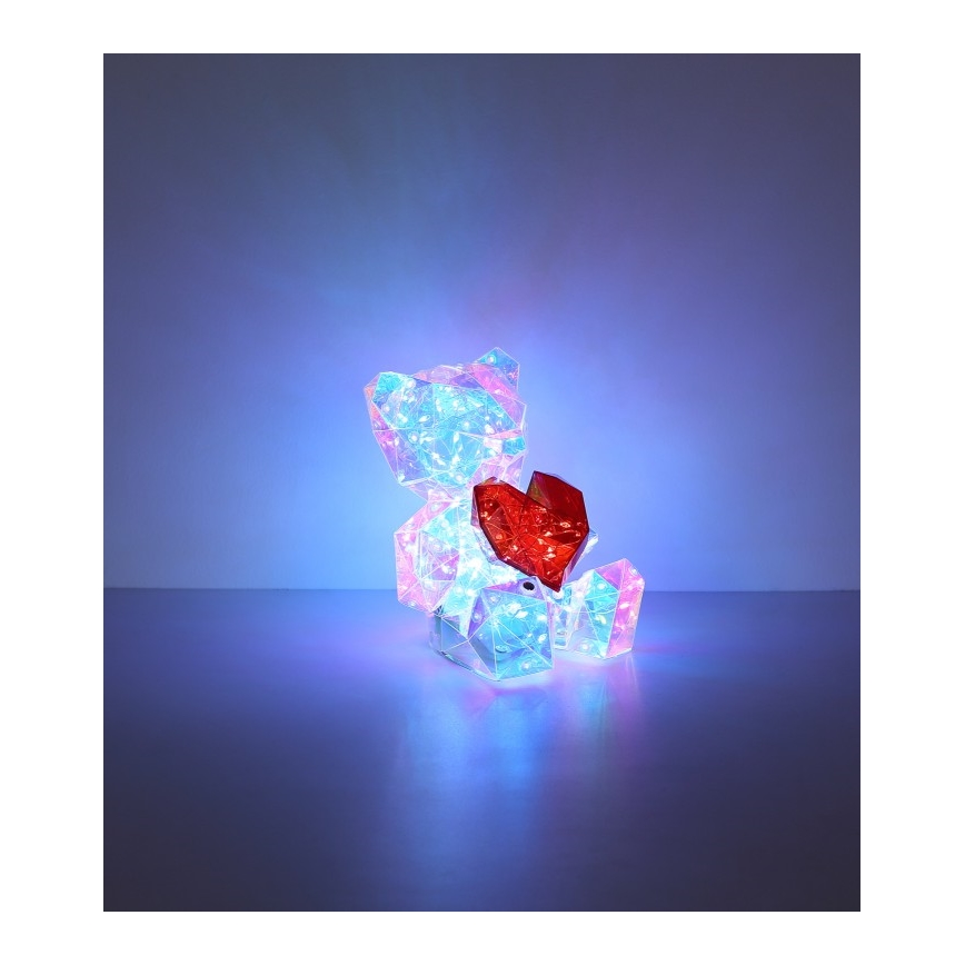 Globo - LED Stmievateľná nabíjacia stolná dekorácia LED/3W/5V 1200 mAh medveď