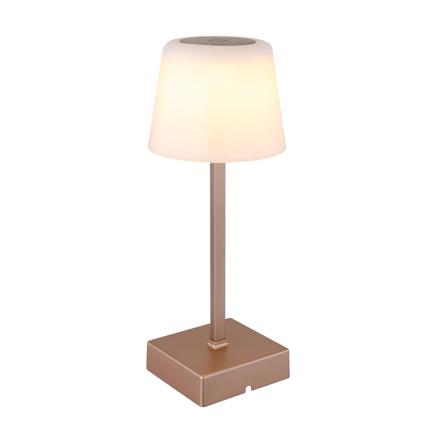 Globo - LED stmievateľná dotyková stolná lampa LED/2W/5V 3000/4500/6500K 800 mAh béžová