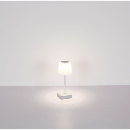Globo - LED Stmievateľná dotyková stolná lampa LED/2W/5V 3000/4500/6500K 800 mAh čierna