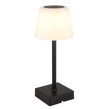 Globo - LED Stmievateľná dotyková stolná lampa LED/2W/5V 3000/4500/6500K 800 mAh čierna