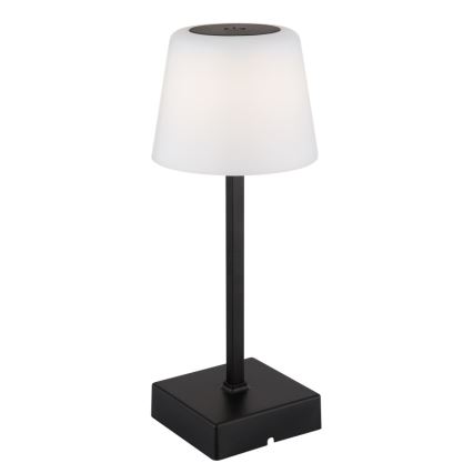 Globo - LED Stmievateľná dotyková stolná lampa LED/2W/5V 3000/4500/6500K 800 mAh čierna