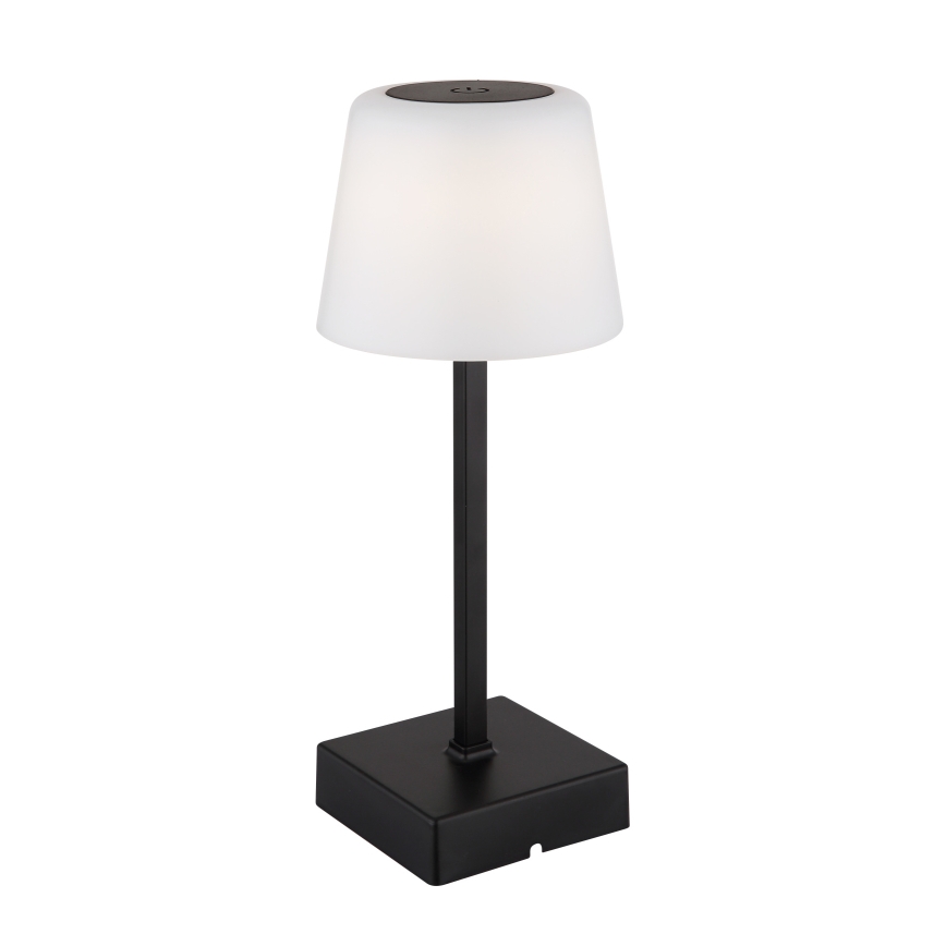 Globo - LED Stmievateľná dotyková stolná lampa LED/2W/5V 3000/4500/6500K 800 mAh čierna