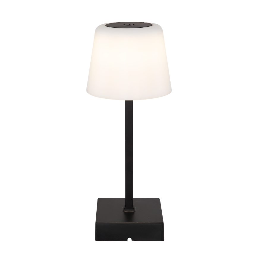 Globo - LED Stmievateľná dotyková stolná lampa LED/2W/5V 3000/4500/6500K 800 mAh čierna