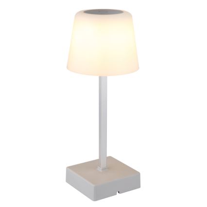 Globo - LED Stmievateľná dotyková stolná lampa LED/2W/5V 3000/4500/6500K 800 mAh strieborná