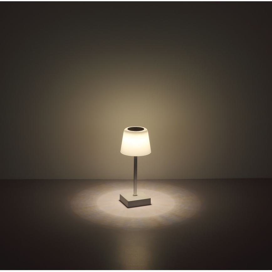 Globo - LED Stmievateľná dotyková stolná lampa LED/2W/5V 3000/4500/6500K 800 mAh biela