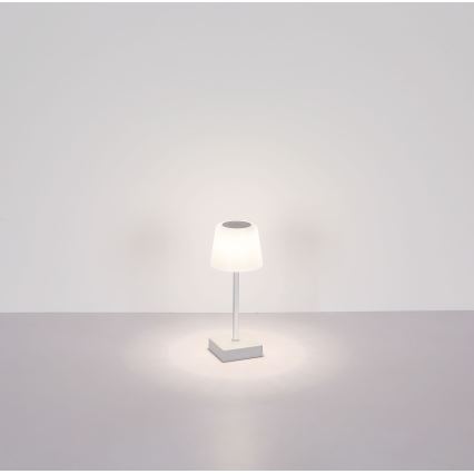 Globo - LED Stmievateľná dotyková stolná lampa LED/2W/5V 3000/4500/6500K 800 mAh biela