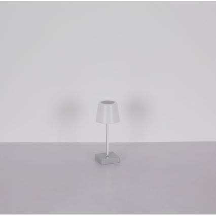 Globo - LED Stmievateľná dotyková stolná lampa LED/2W/5V 3000/4500/6500K 800 mAh biela