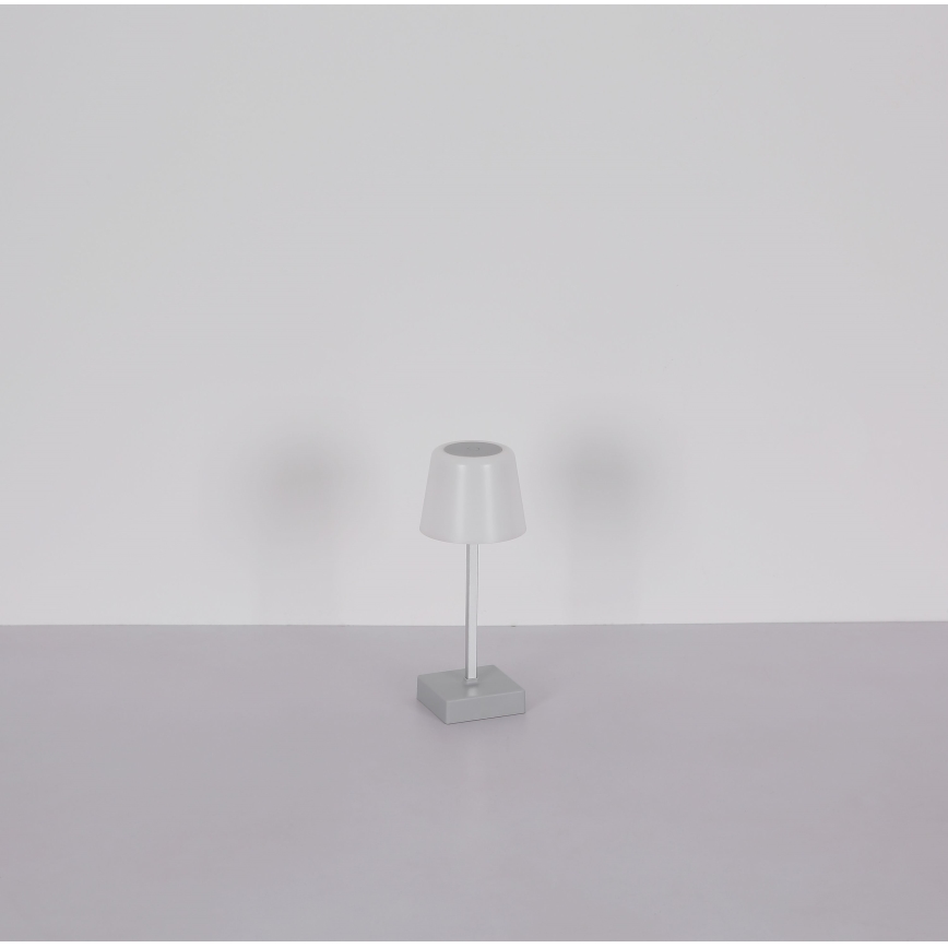 Globo - LED Stmievateľná dotyková stolná lampa LED/2W/5V 3000/4500/6500K 800 mAh biela
