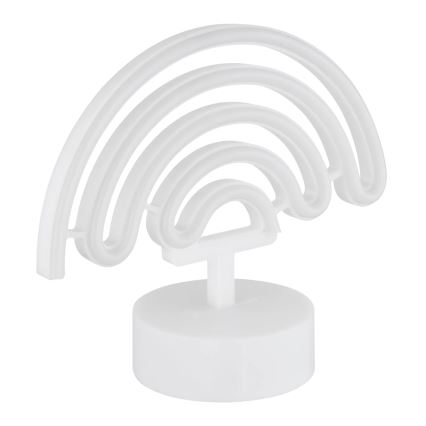 Globo - LED Neónová stolná dekorácia LED/2W/3xAA dúha