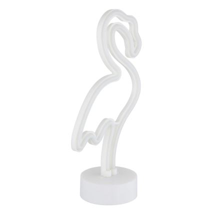 Globo - LED Neónová stolná dekorácia LED/2W/3xAA plameniak