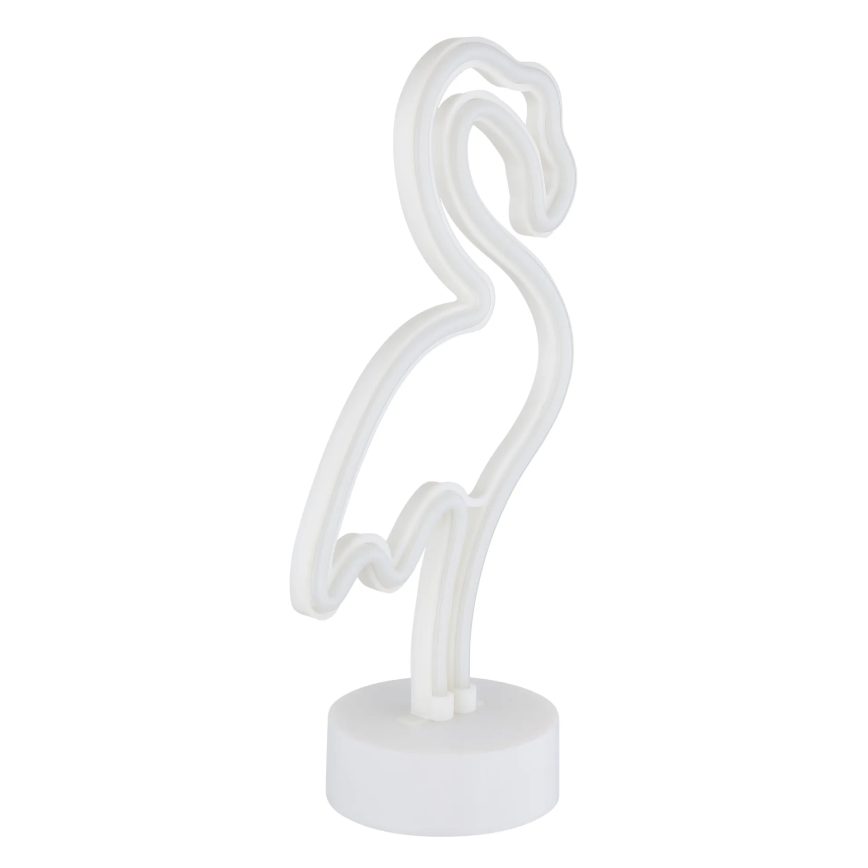 Globo - LED Neónová stolná dekorácia LED/2W/3xAA plameniak