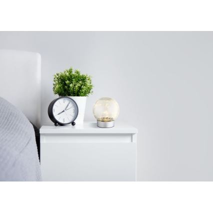 Globo - LED dekoračná nabíjacia stolná lampa 25xLED/0,06W/5V 600 mAh IP44