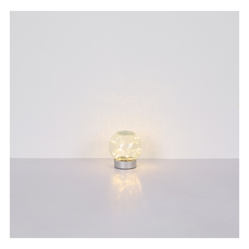 Globo - LED dekoračná nabíjacia stolná lampa 25xLED/0,06W/5V 600 mAh IP44