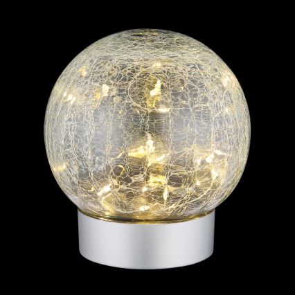 Globo - LED dekoračná nabíjacia stolná lampa 25xLED/0,06W/5V 600 mAh IP44