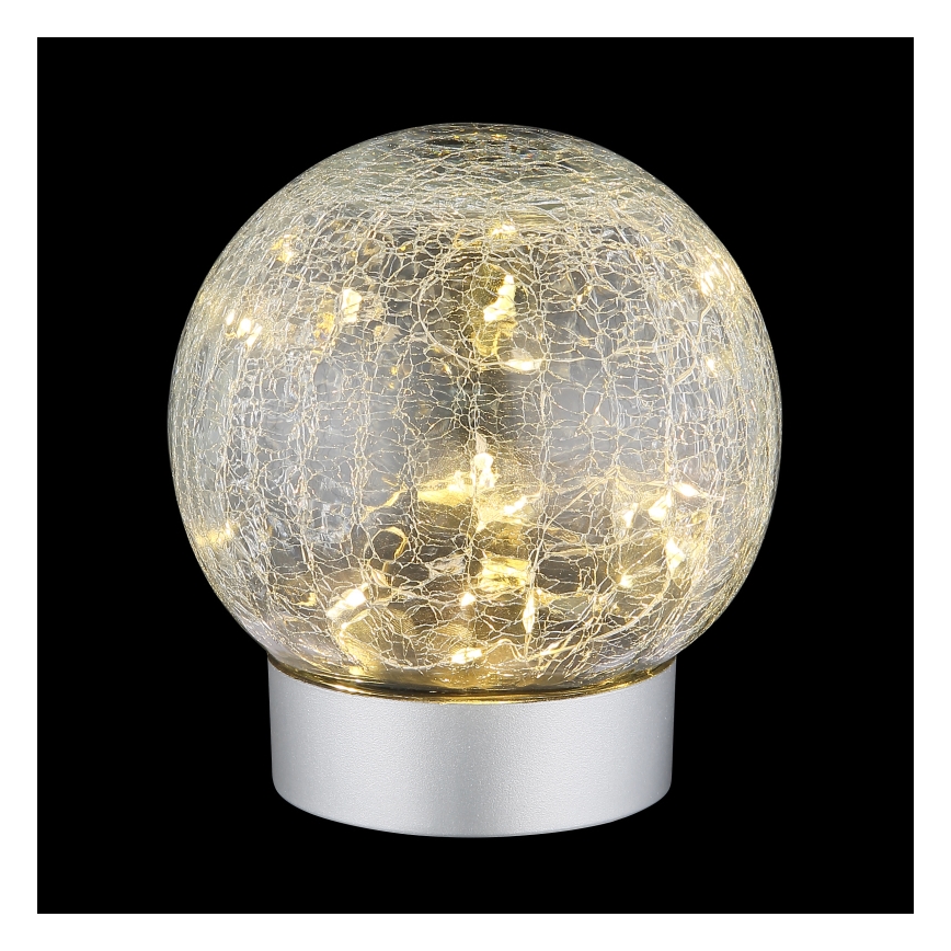 Globo - LED dekoračná nabíjacia stolná lampa 25xLED/0,06W/5V 600 mAh IP44