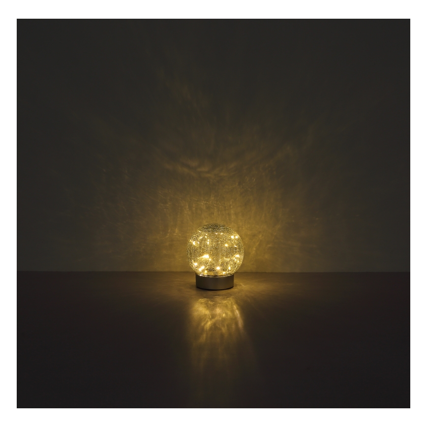 Globo - LED Dekoračná nabíjacia stolná lampa 25xLED/0,06W/5V 600 mAh IP44