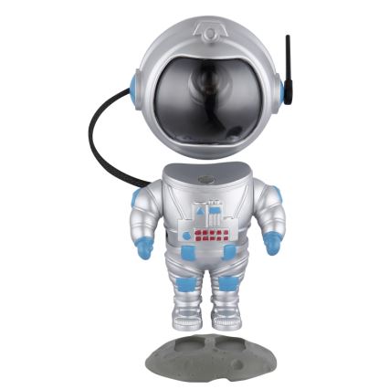 Globo - LED RGB Stolná lampa LED/4,5W/5V kozmonaut strieborná