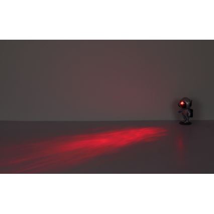 Globo - LED RGB Stolná lampa LED/4,5W/5V kozmonaut strieborná
