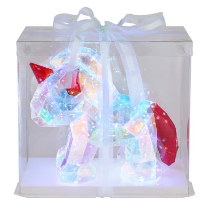 Globo - LED Stolná dekorácia LED/3W/5V USB jednorožec