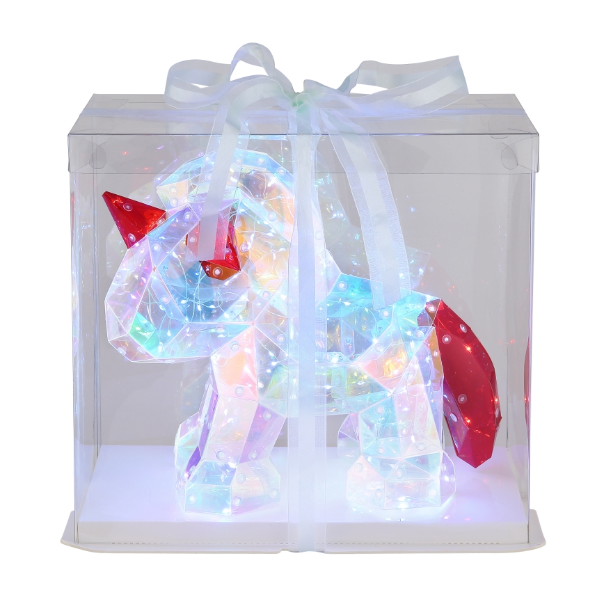 Globo - LED Stolná dekorácia LED/3W/5V USB jednorožec