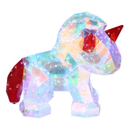Globo - LED Stolná dekorácia LED/3W/5V USB jednorožec