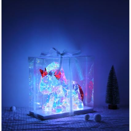 Globo - LED Stolná dekorácia LED/3W/5V USB jednorožec