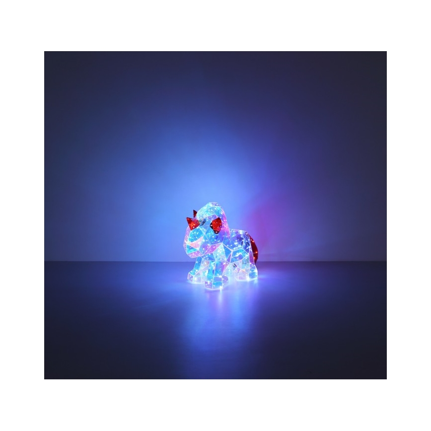 Globo - LED Stolná dekorácia LED/3W/5V USB jednorožec