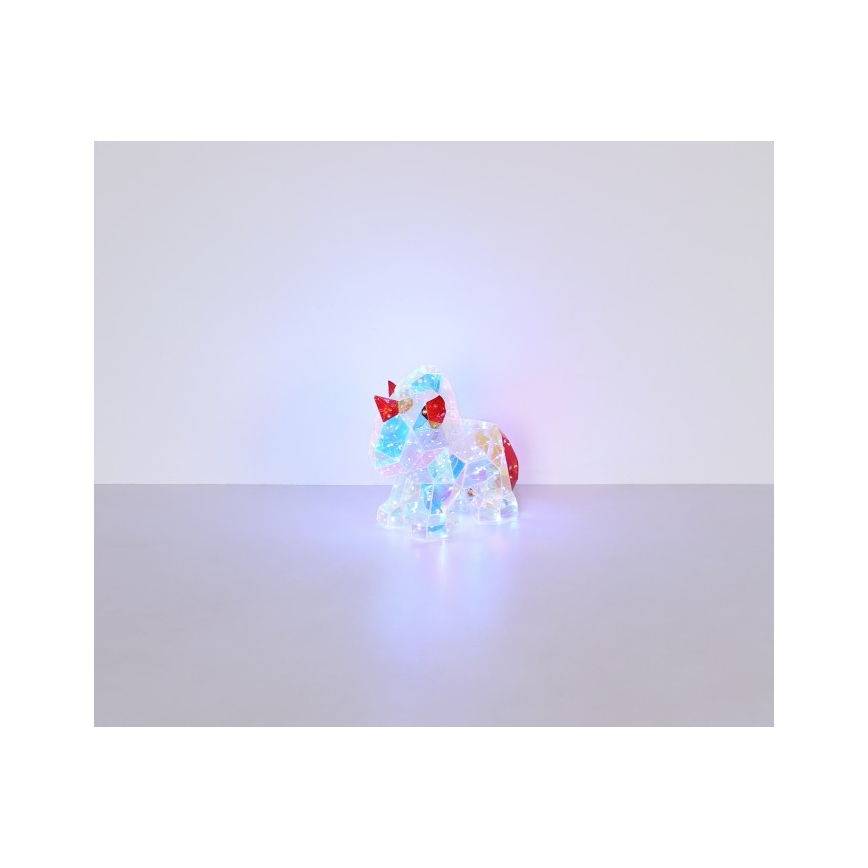 Globo - LED Stolná dekorácia LED/3W/5V USB jednorožec
