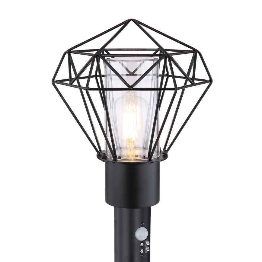 Globo - Vonkajšia lampa so senzorom 1xE27/15W/230V IP44