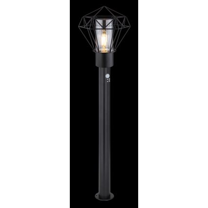 Globo - Vonkajšia lampa so senzorom 1xE27/15W/230V IP44