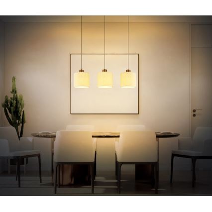 Globo - LED Luster na lanku LED/24W/230V 3000K