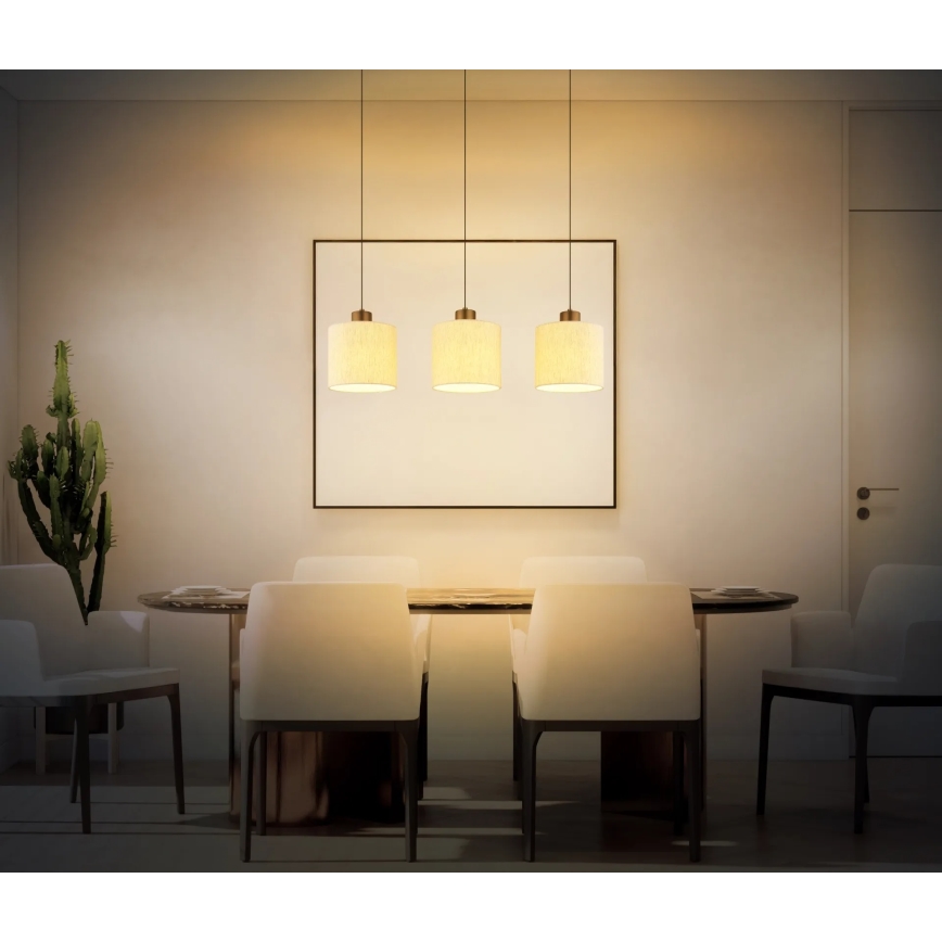 Globo - LED Luster na lanku LED/24W/230V 3000K