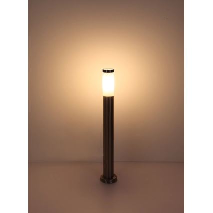 Globo - Vonkajšia lampa 1xE27/23W/230V IP44 80 cm lesklý chróm