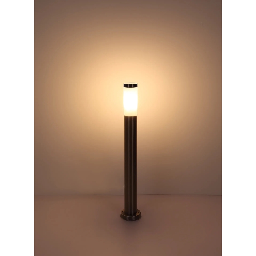 Globo - Vonkajšia lampa 1xE27/23W/230V IP44 80 cm lesklý chróm