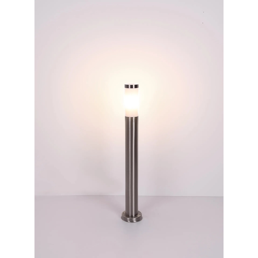 Globo - Vonkajšia lampa 1xE27/23W/230V IP44 80 cm lesklý chróm