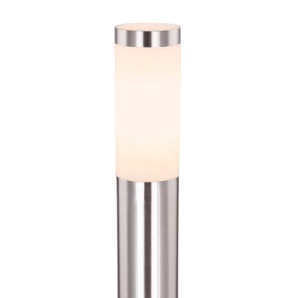 Globo - Vonkajšia lampa 1xE27/23W/230V IP44 80 cm lesklý chróm