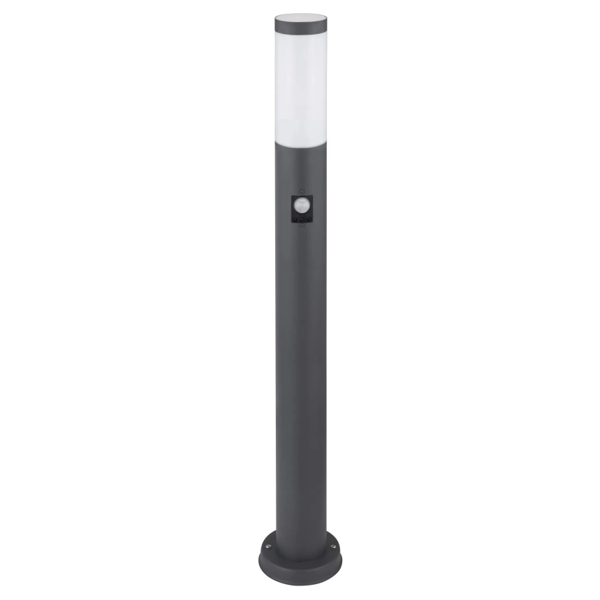Globo - Vonkajšia lampa so senzorom 1xE27/15W/230V IP44 80 cm antracit