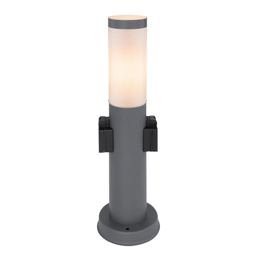 Globo 3158AK - Vonkajšia lampa s 2 zásuvkami BOSTON 1xE27/23W/230V IP44
