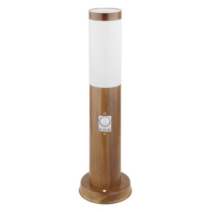 Globo - Vonkajšie svietidlo so senzorom 1xE27/15W/230V 45 cm IP44