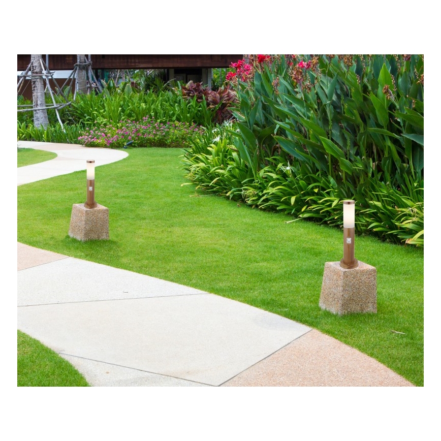 Globo - Vonkajšie svietidlo so senzorom 1xE27/15W/230V 45 cm IP44